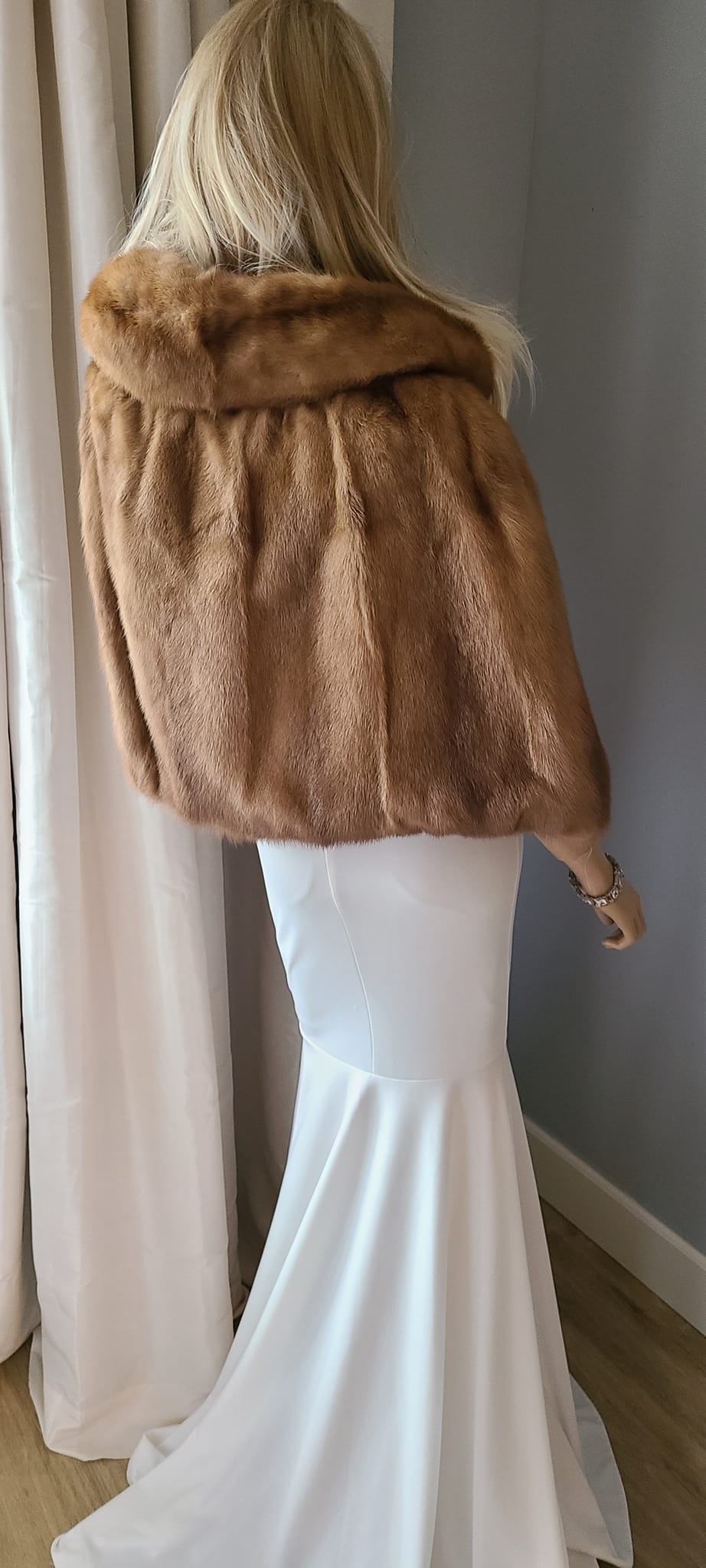 Sold at Auction: Mink Jacket/Shawl