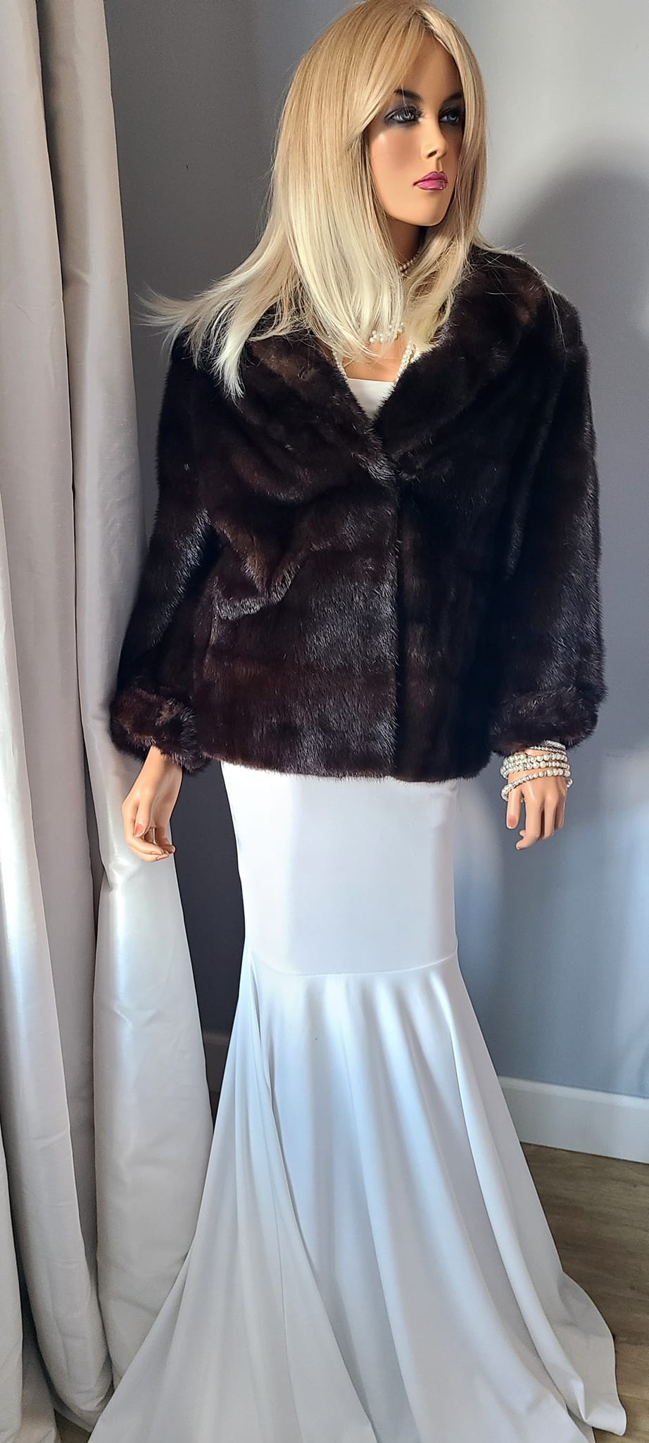 Luxury Vintage MINK and SABLE Fur Coat, REAL FUR Dream Wedding Jacket  Stroller, Brown Mink, Golden Sable, Bridal Fur, Retro Hollywood Fur Opera  Coat, Gatsby
